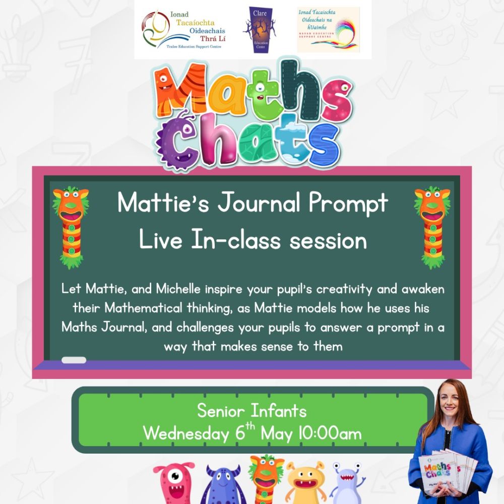 SP26-147 Mattie`s Journal Prompt Live In-class session-Senior Infants